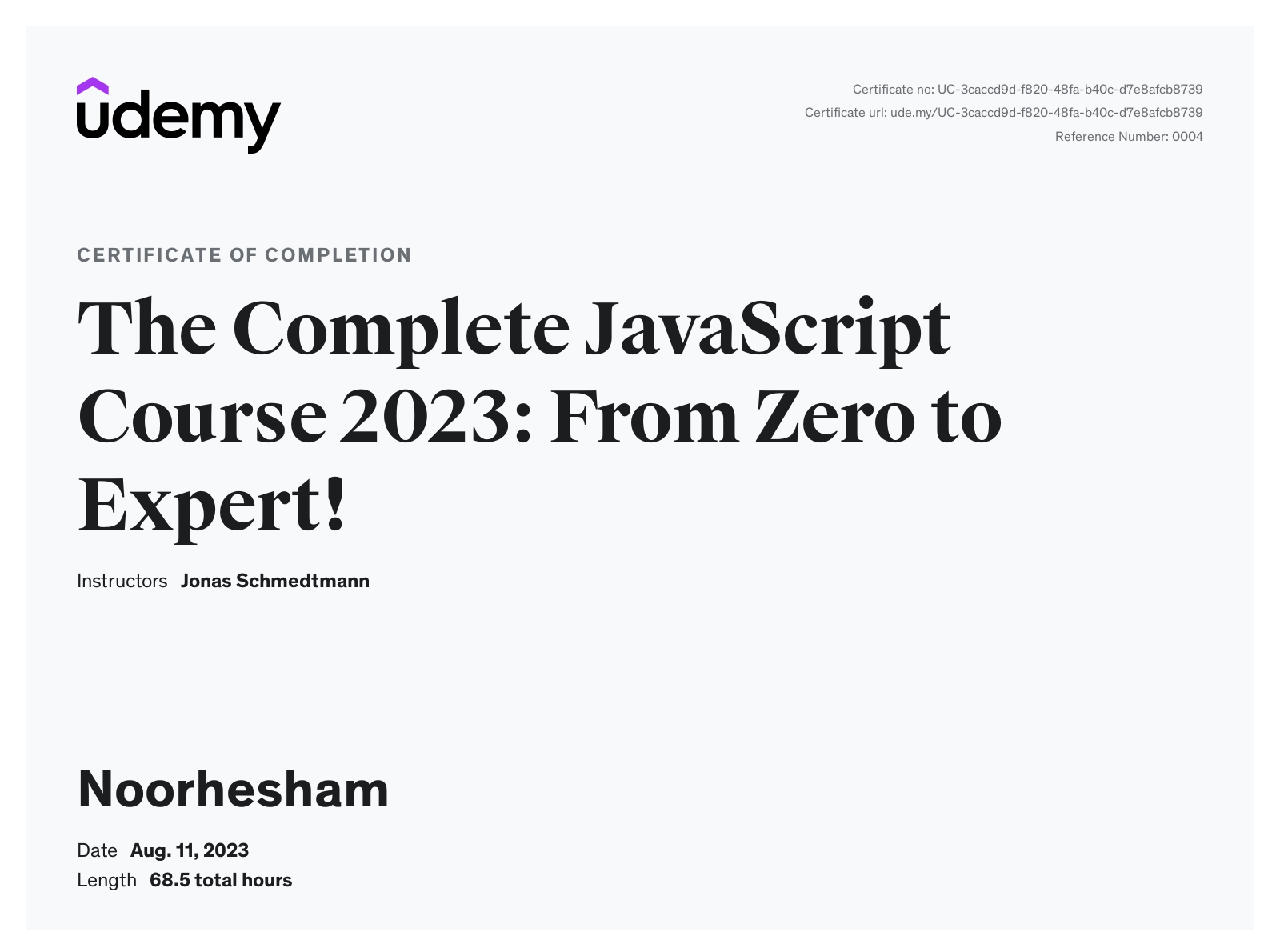 JavaScript Course