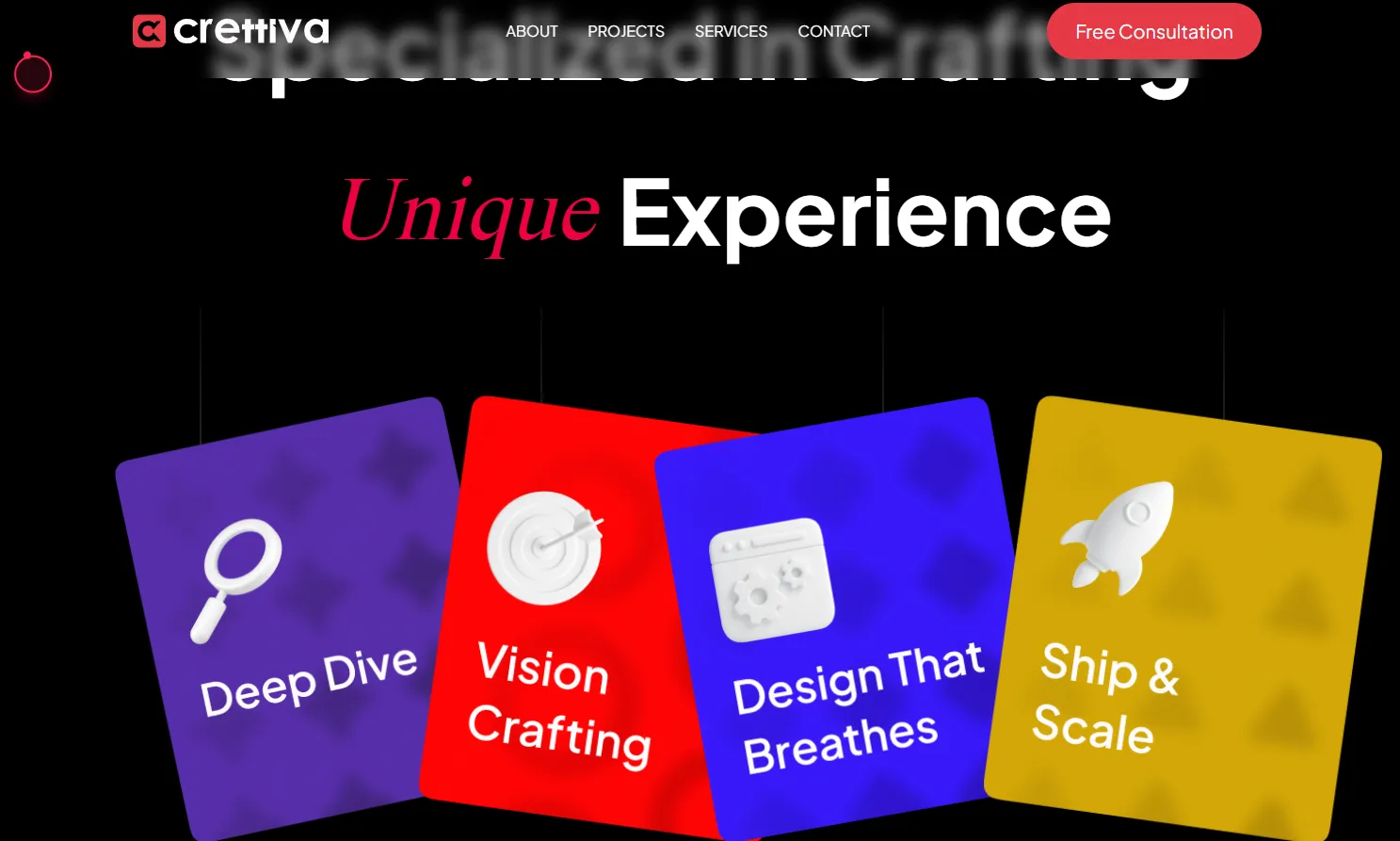 Crettiva | Digital Agency Portfolio screenshot 2