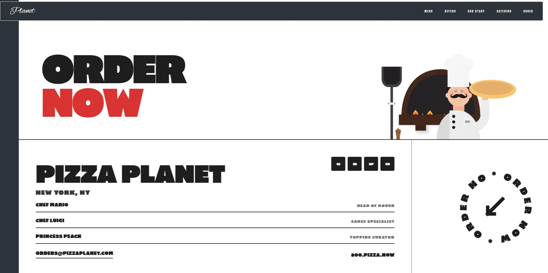 CRAFTING A STELLAR DIGITAL JOURNEY FOR PIZZA PLANET screen 4