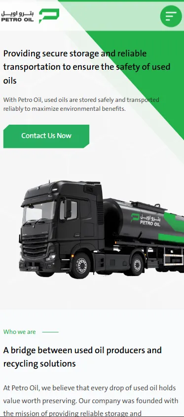 Petro Oil: A Sustainable Future, Powered by Next.js and Framer Motion screen 9
