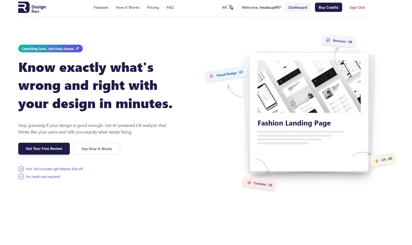Design Rev - UI/UX Platform